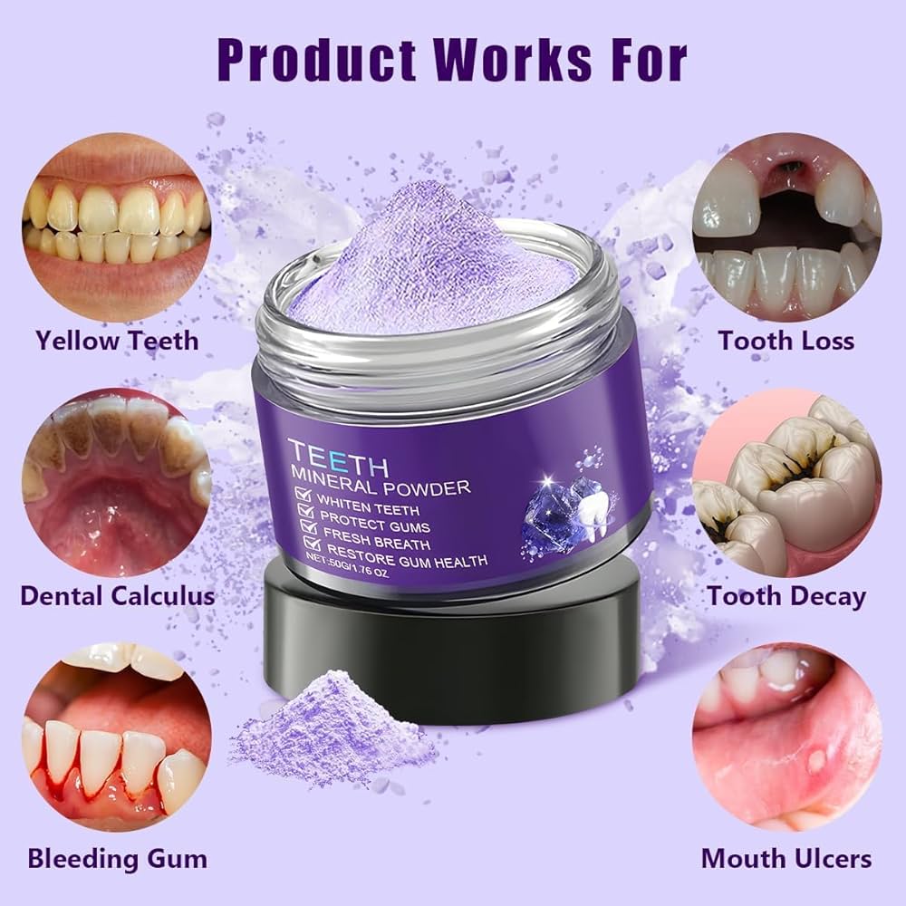 Teeth Whitening Powder Clean Odor